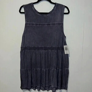 NWT Torrid Super Soft Sleeveless Purple Knit Top U16